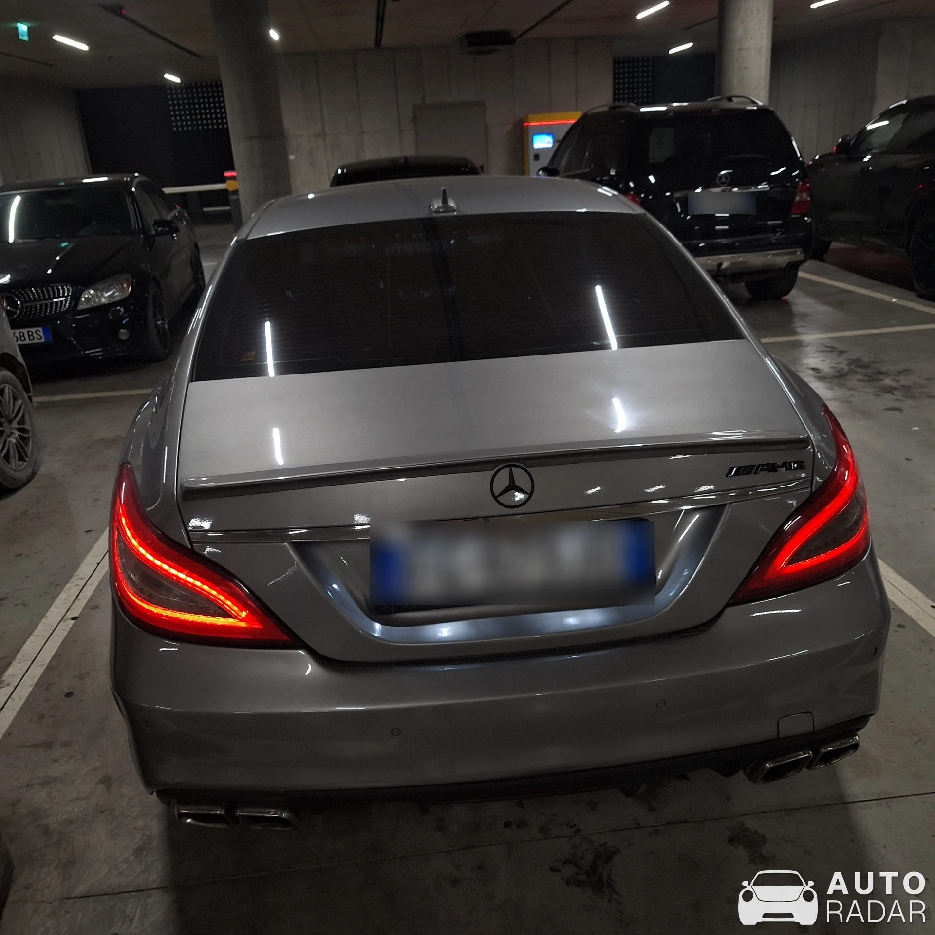 Mercedes-Benz CLS 63 S AMG C218 spotted in Tiranë, Albania