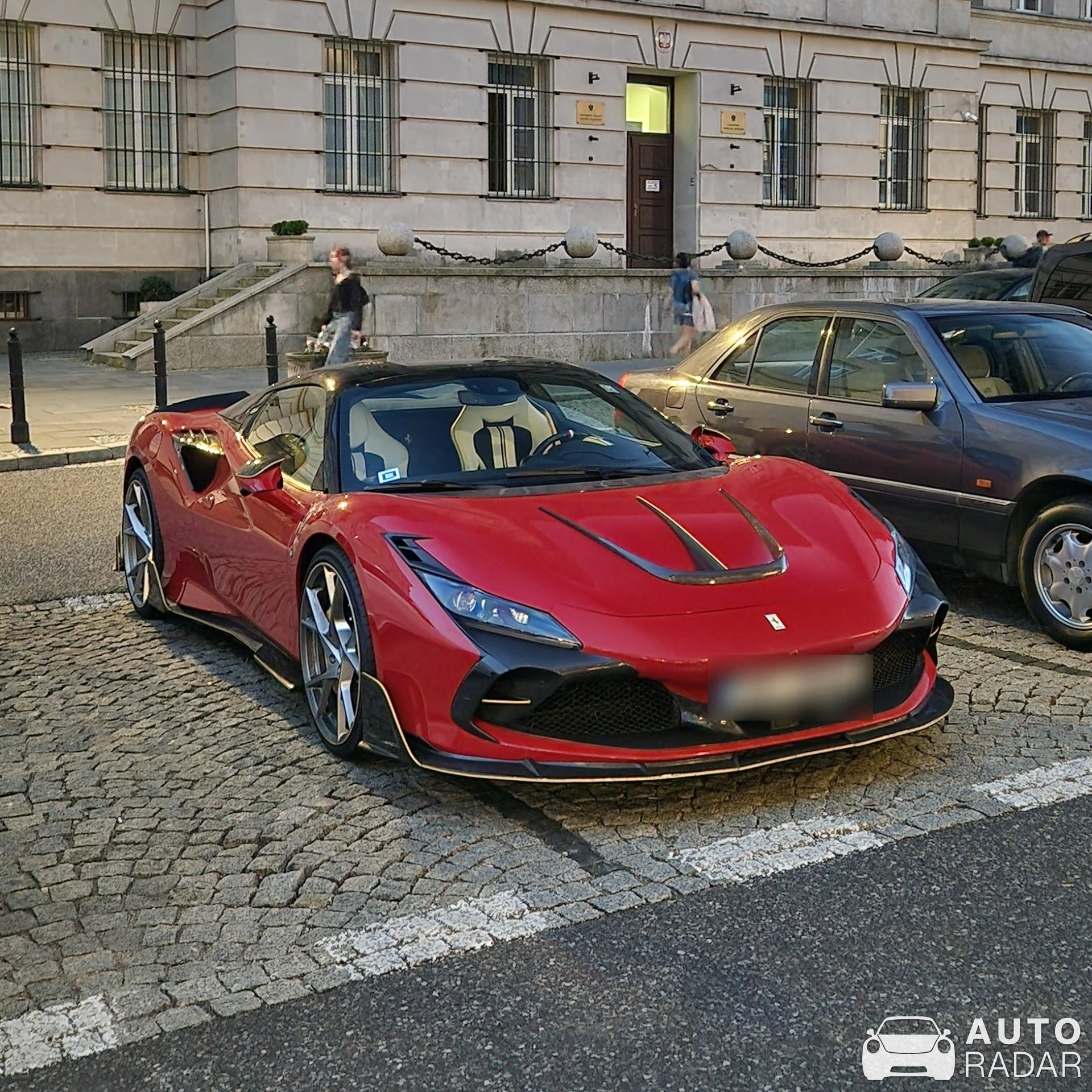 Ferrari F8 Spider Mansory spotted in Warszawa