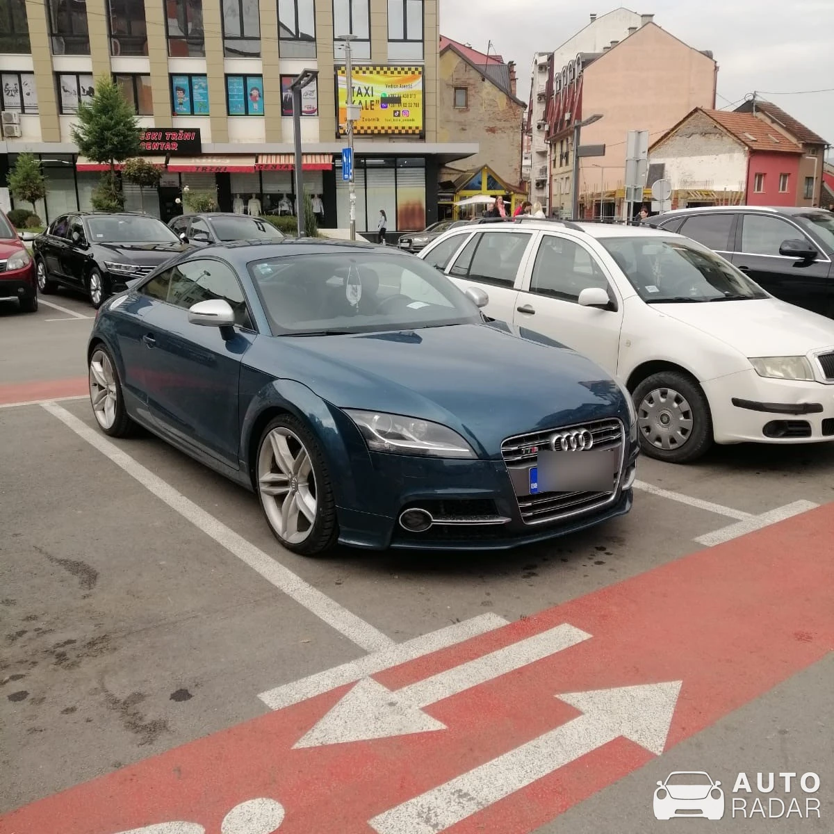 Audi TT-S 8J spotted in Zvornik, Bosnia and Herzegovina