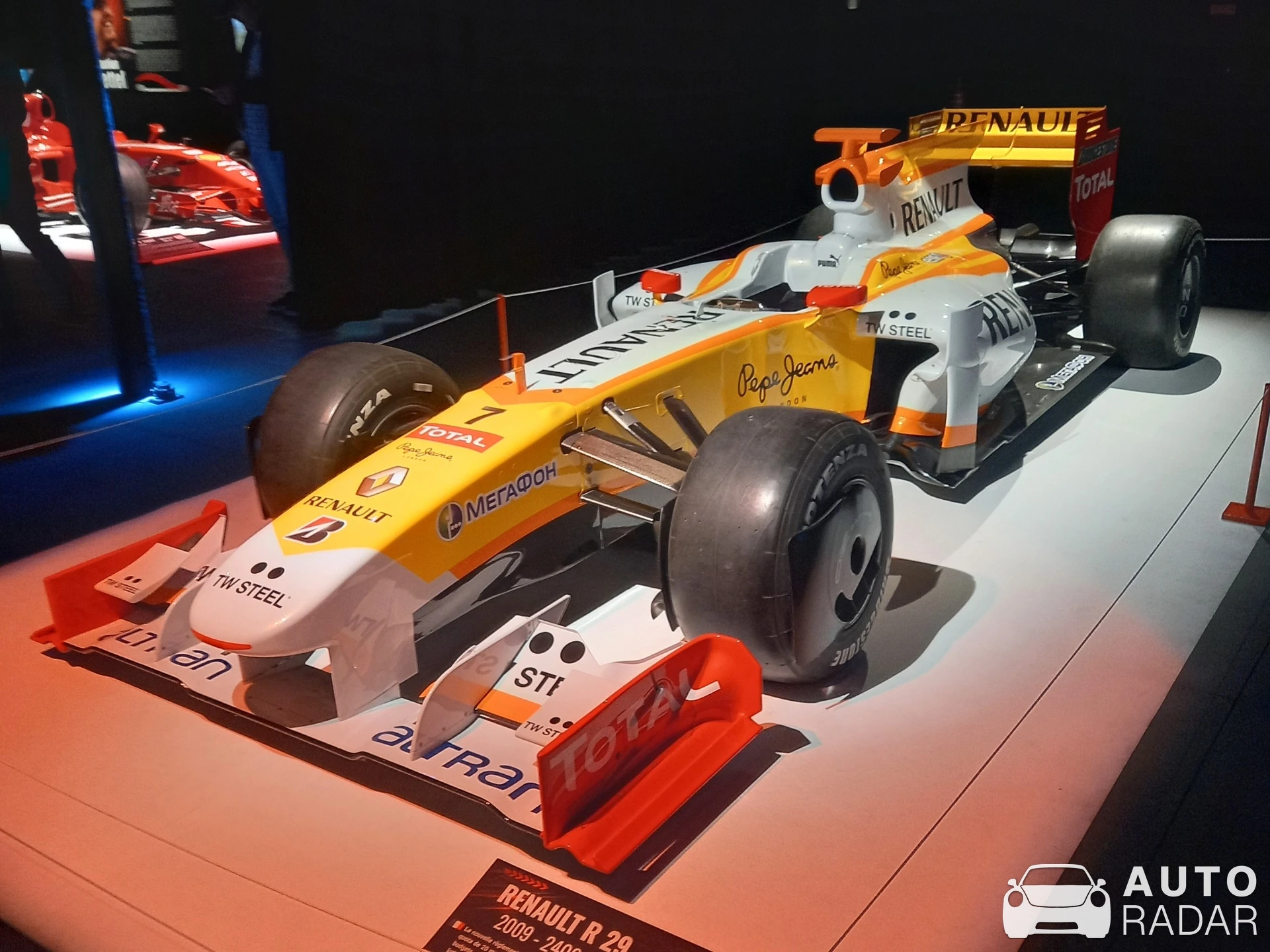 Renault F1 spotted in Mulhouse