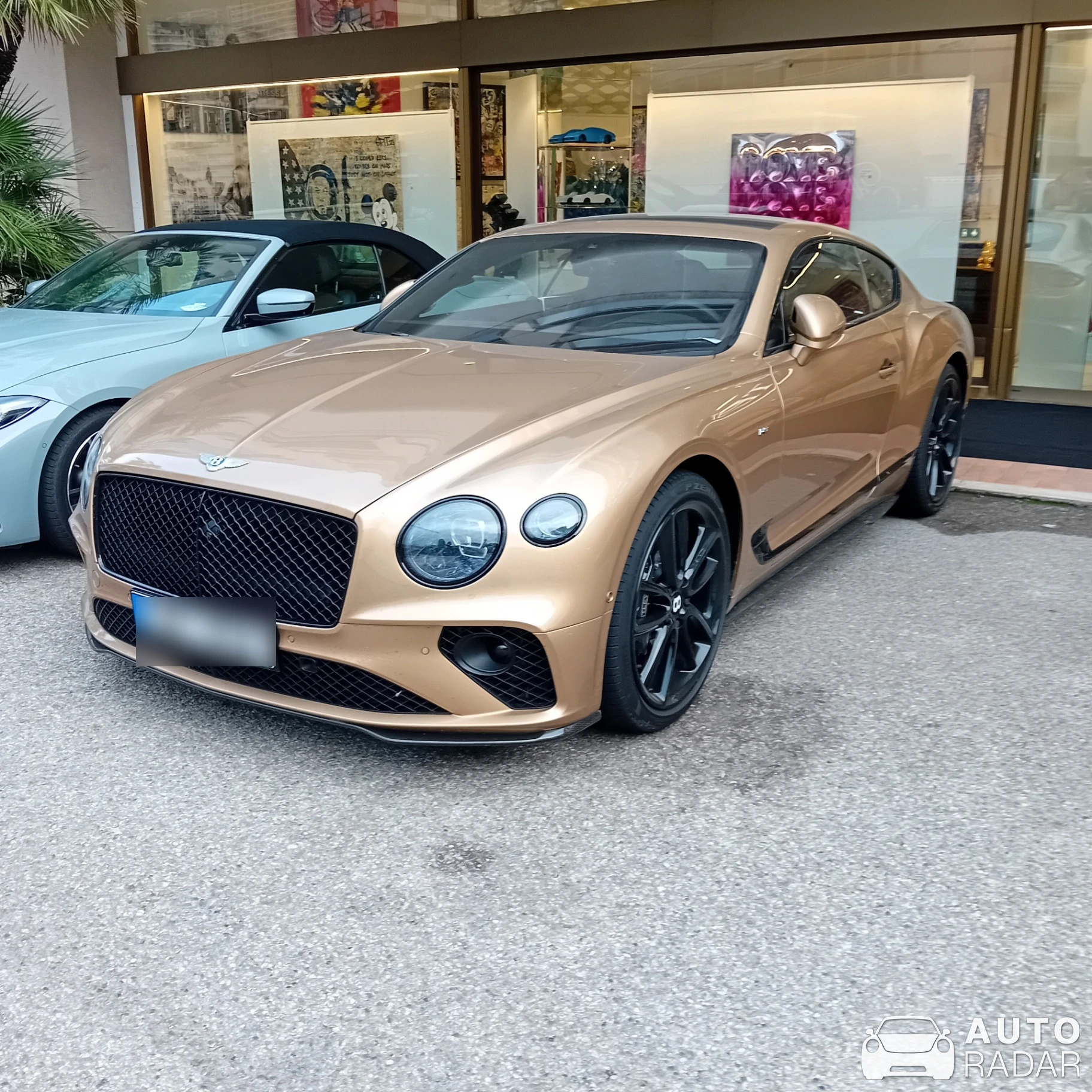 Bentley Continental GTC spotted in , Monaco