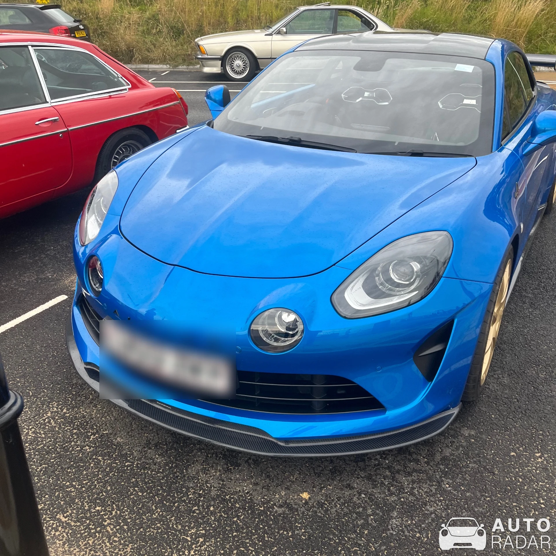 Alpine A110 R spotted in Rhos on Sea, United Kingdom