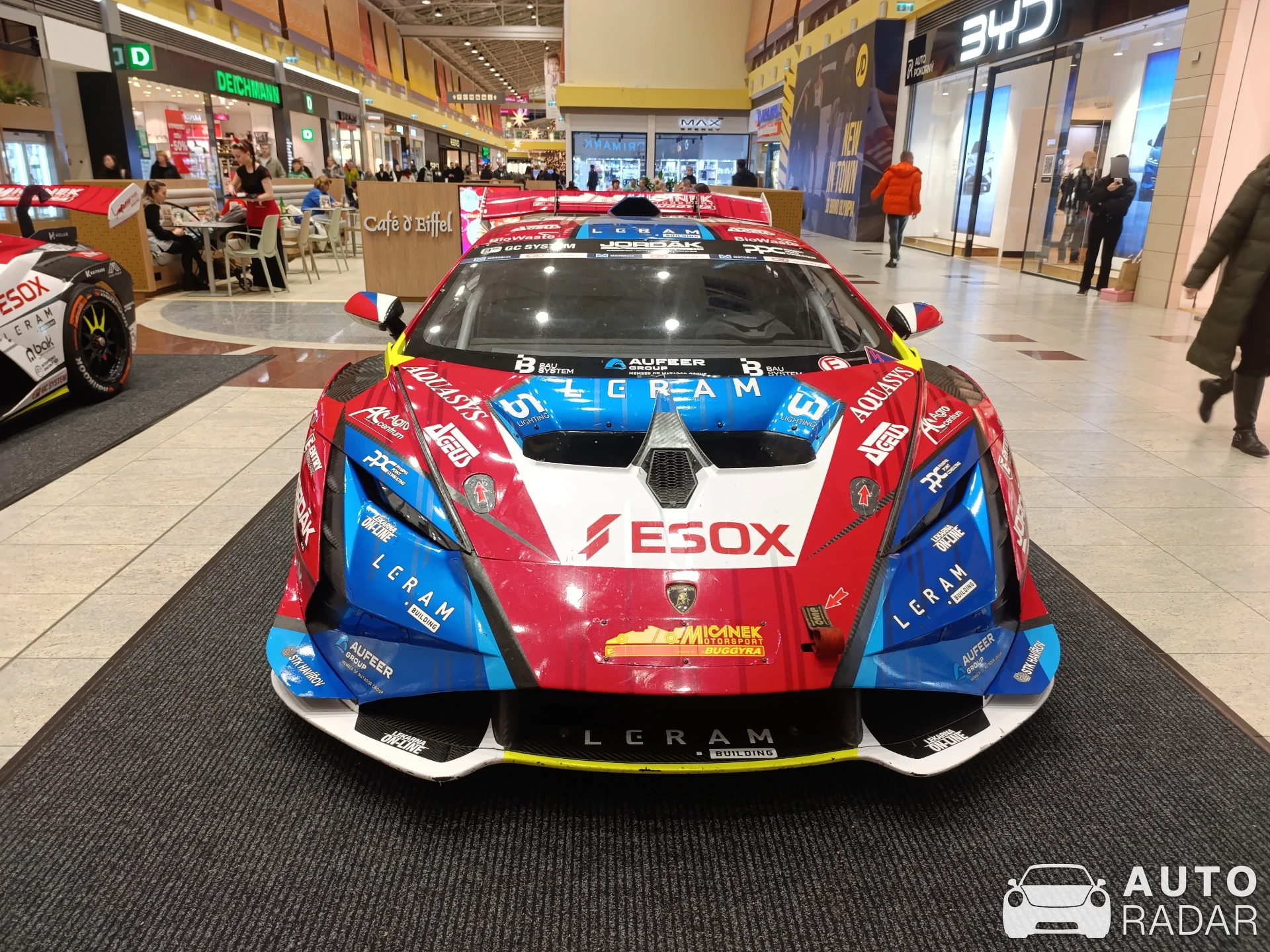 Lamborghini Huracán LP620-2 Super Trofeo spotted in Modřice, Czech Republic