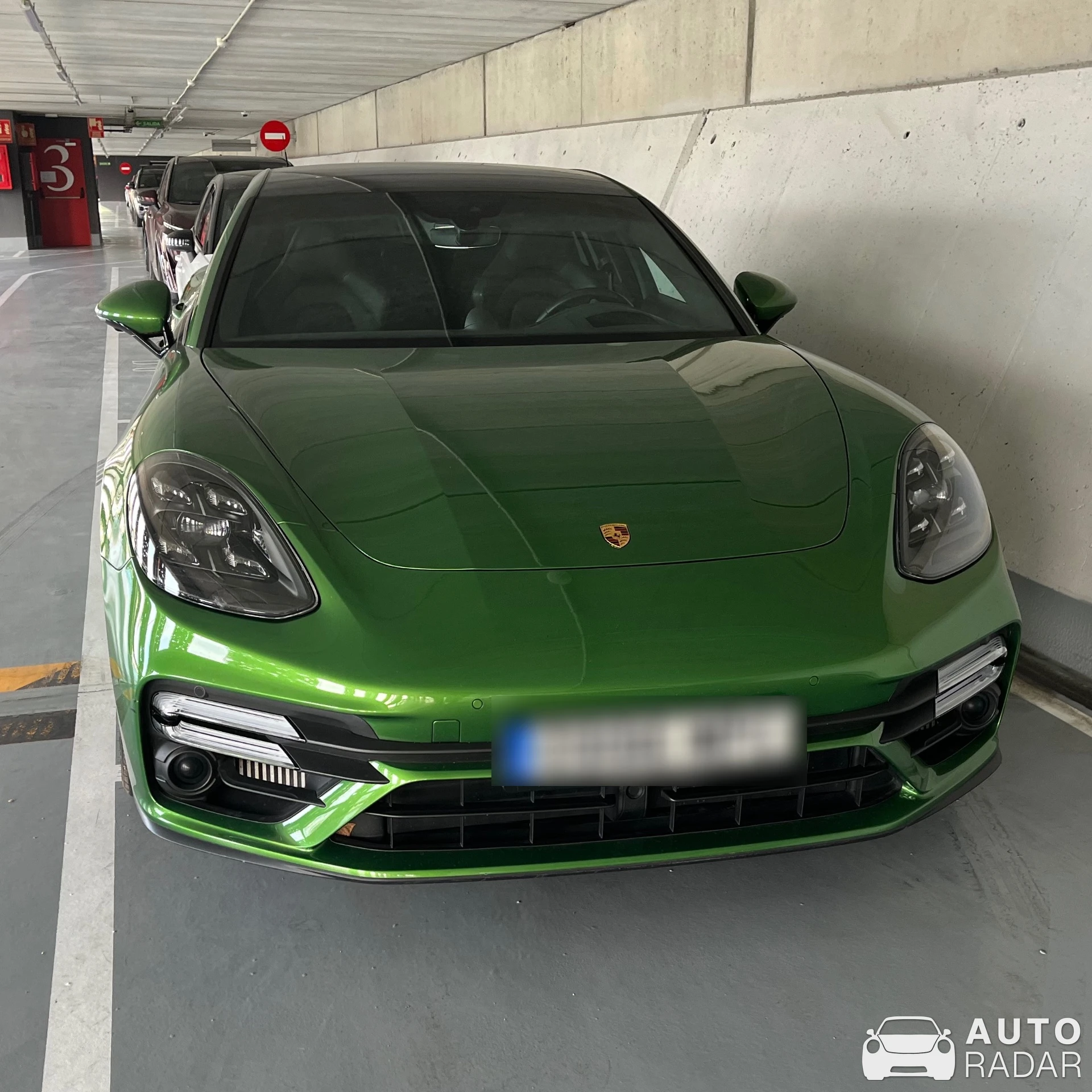 Porsche 971 Panamera Turbo S Sport Turismo spotted in Barcelona, España