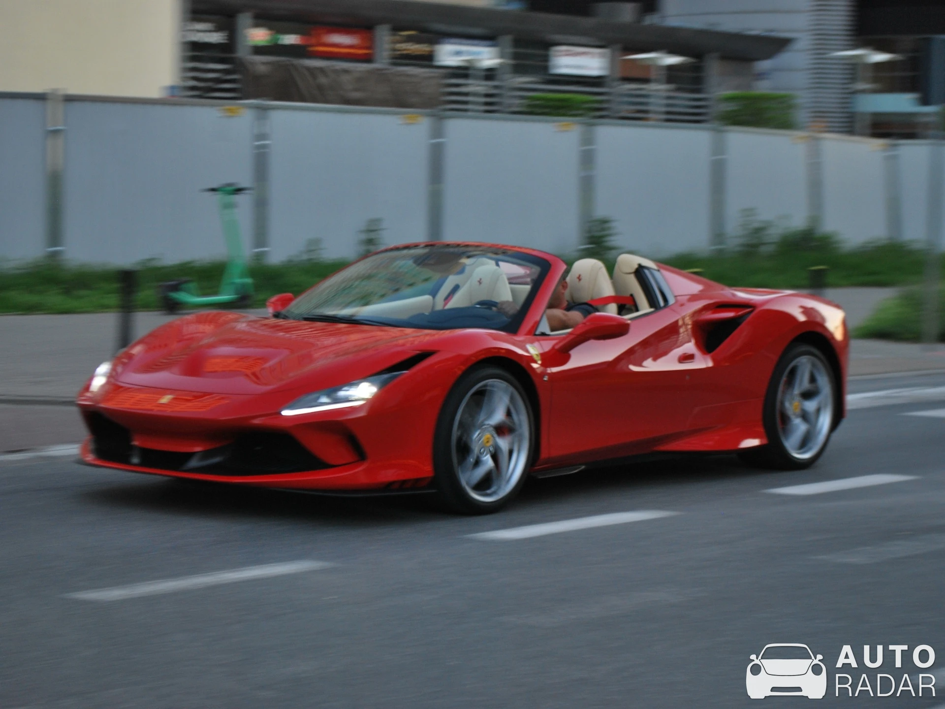 Ferrari F8 Spider spotted in Warszawa, Poland
