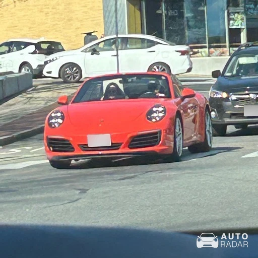Porsche 991 Carrera Cabriolet MkII spotted in Belmont, United States