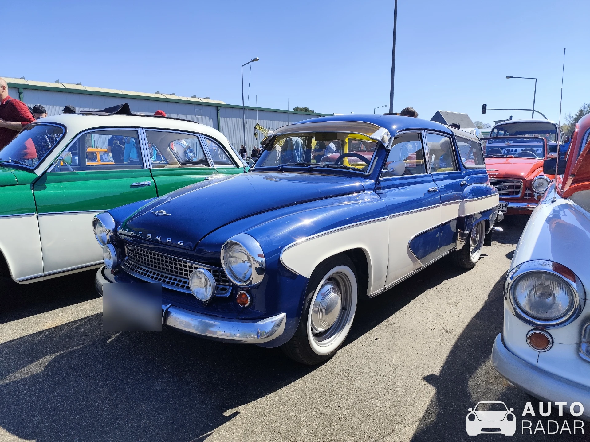 Wartburg 312 spotted in Hartmannsdorf