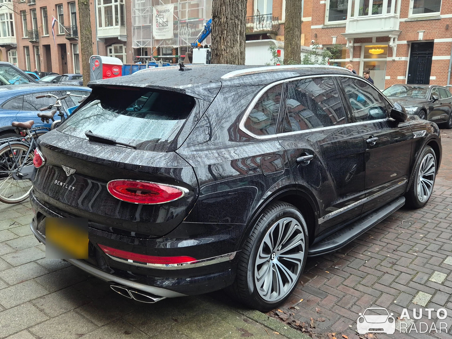 Bentley Bentayga V8 spotted in Amsterdam, Netherlands