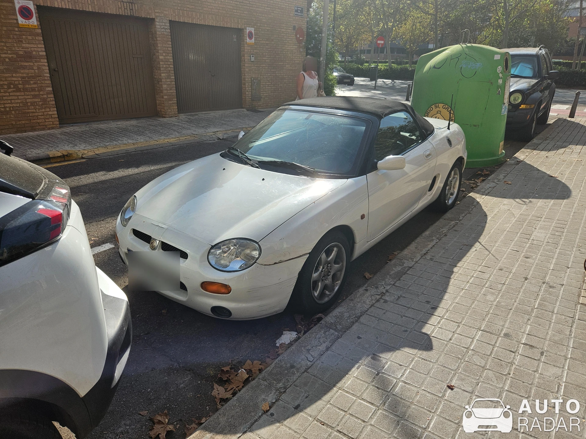MG F spotted in València, Spain