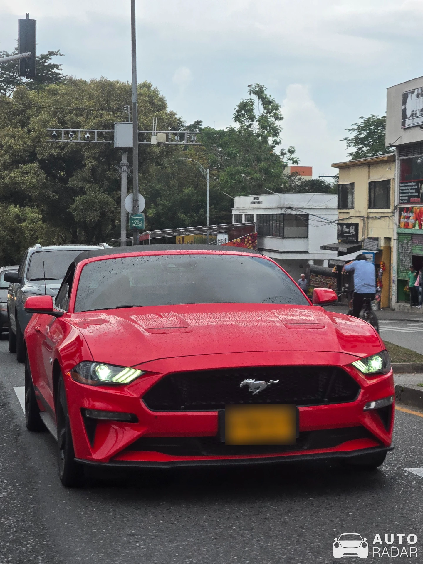 Ford Mustang GT spotted in Manizales, Colombia