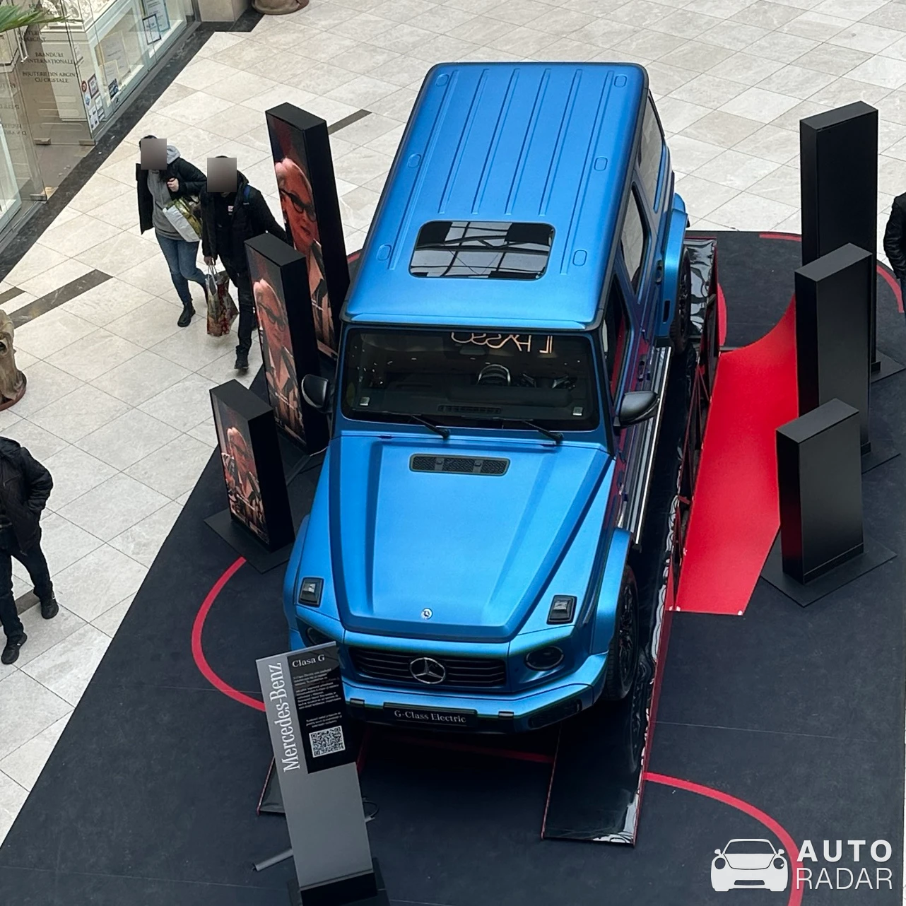 Mercedes-Benz G 580 EQ spotted in București