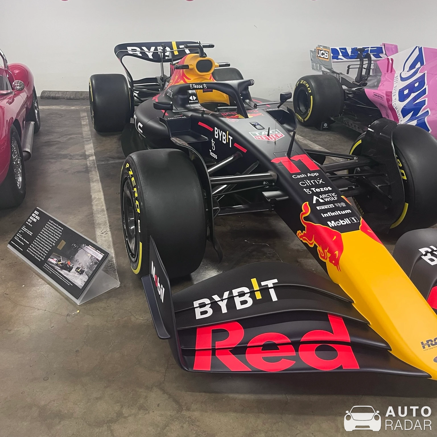 Red Bull Racing RB18 spotted in Los Angeles