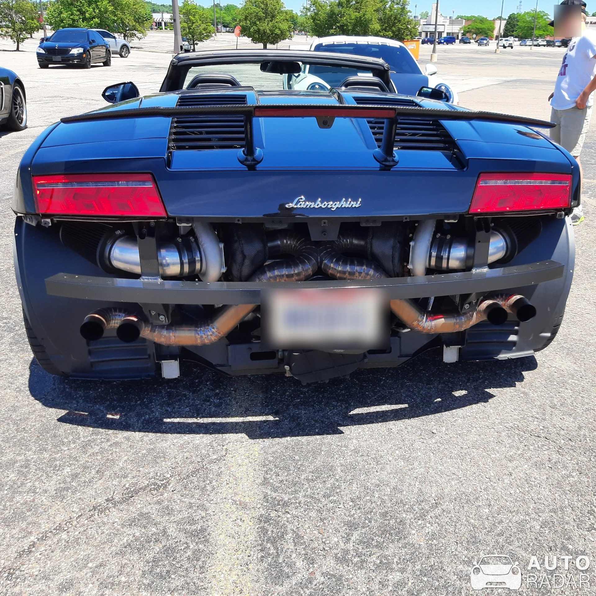 Lamborghini Gallardo LP550-2 Spyder spotted in Montrose