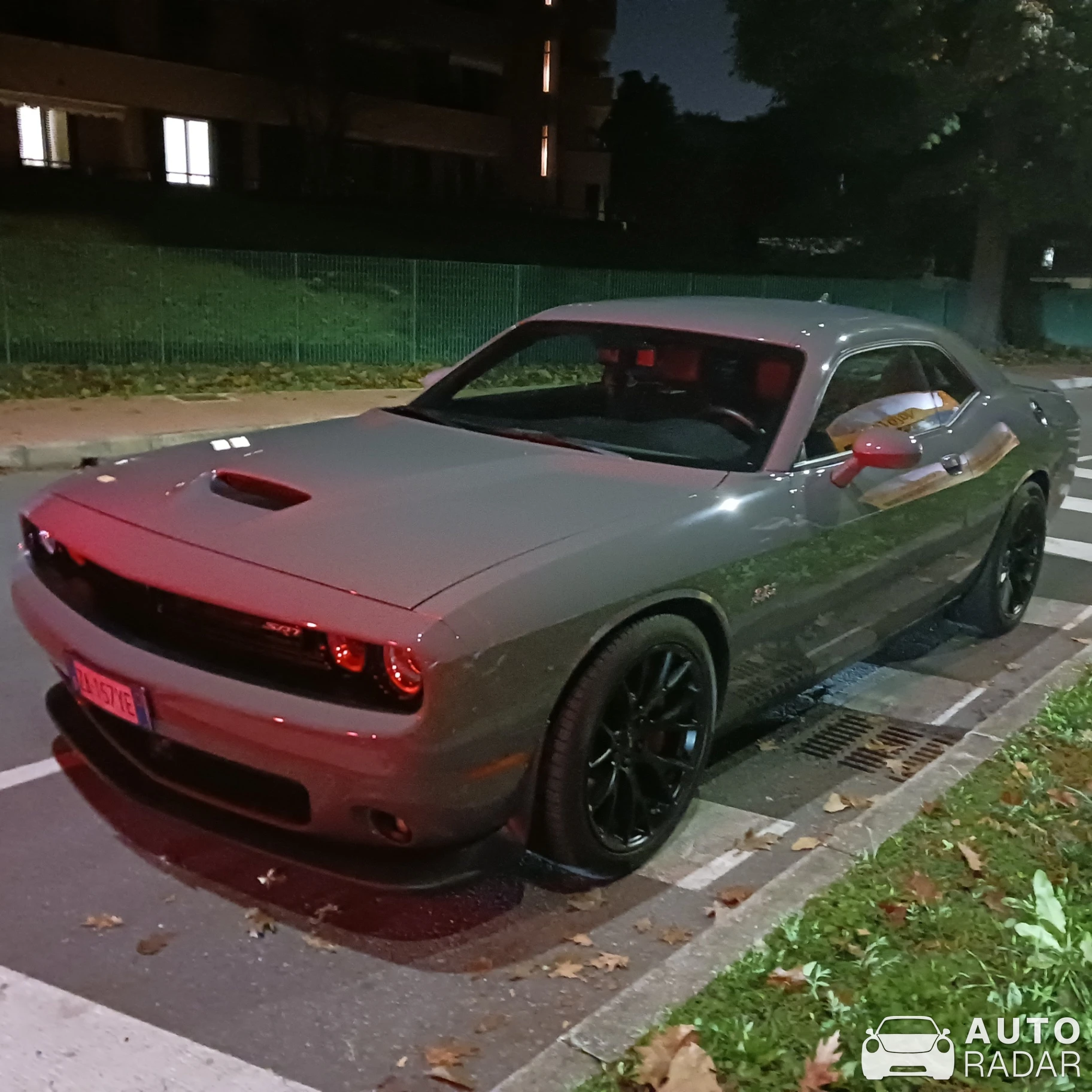 Dodge Challenger SRT spotted in Buccinasco, Italy