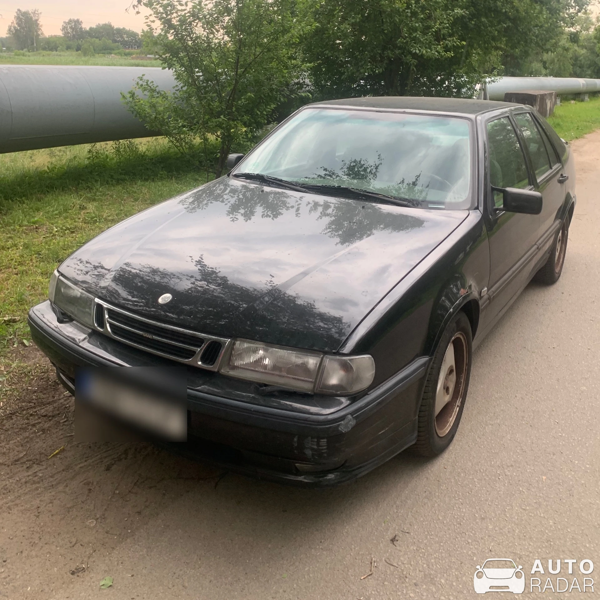Saab 9000 Turbo spotted in Riga, Latvia