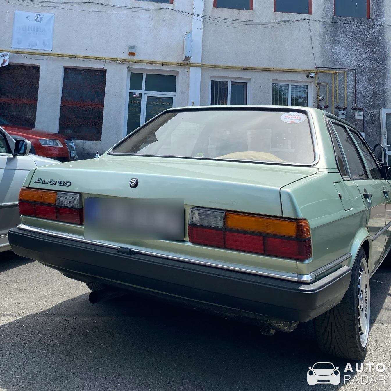 Audi 80 B2 spotted in Bistrița