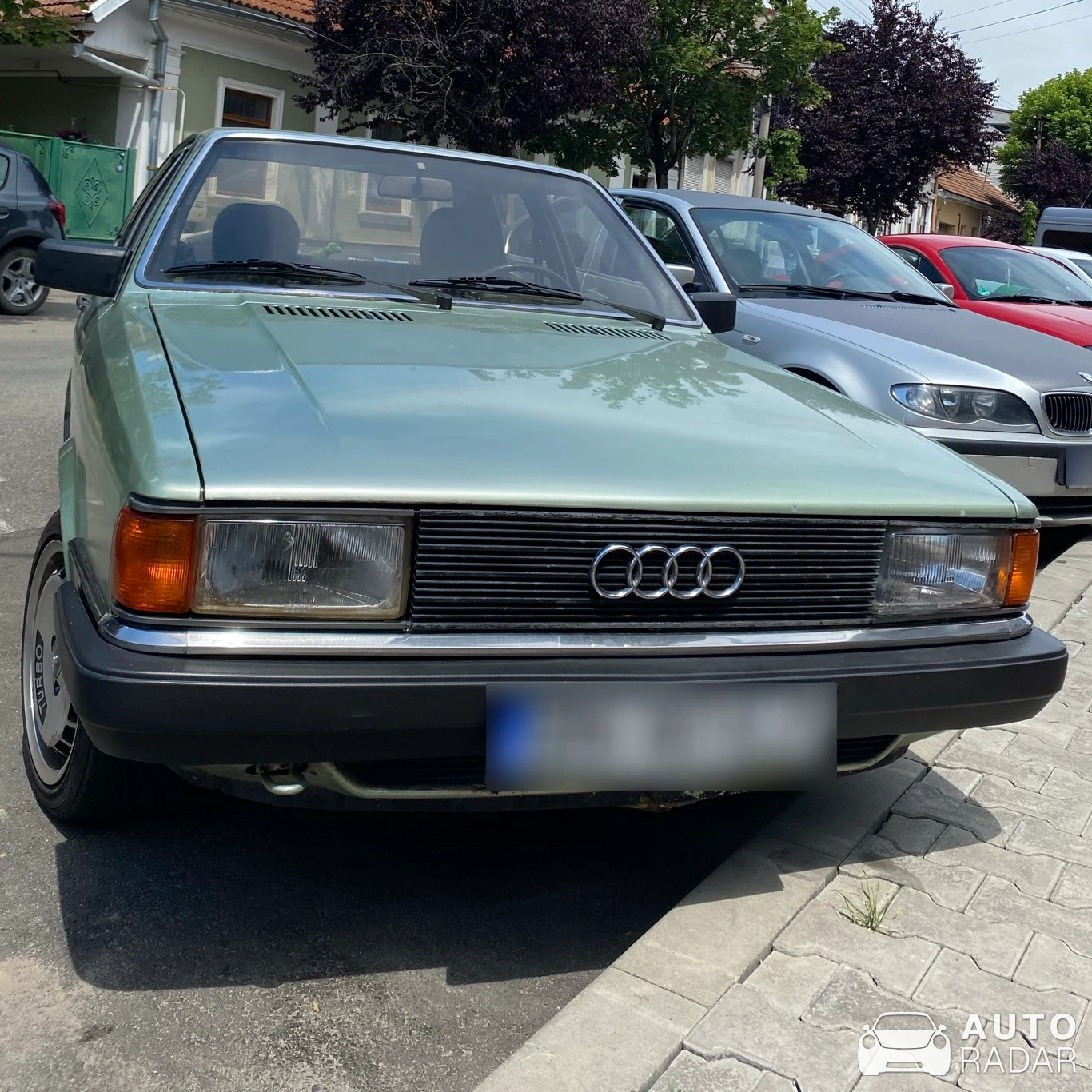 Audi 80 B2 spotted in Bistrița, Romania