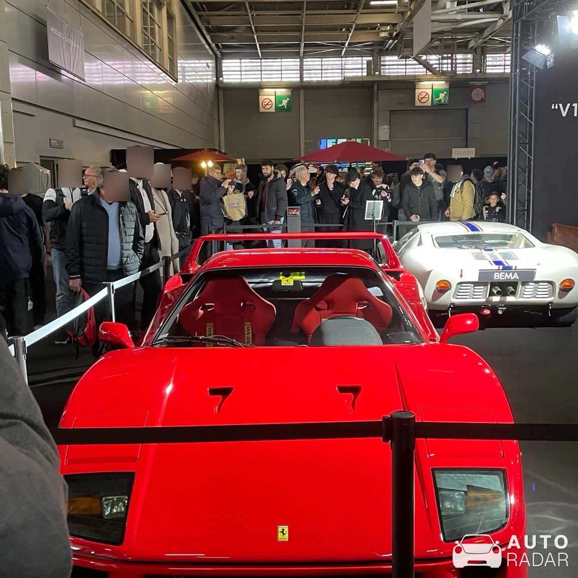 Ferrari F40 spotted in Paris, France
