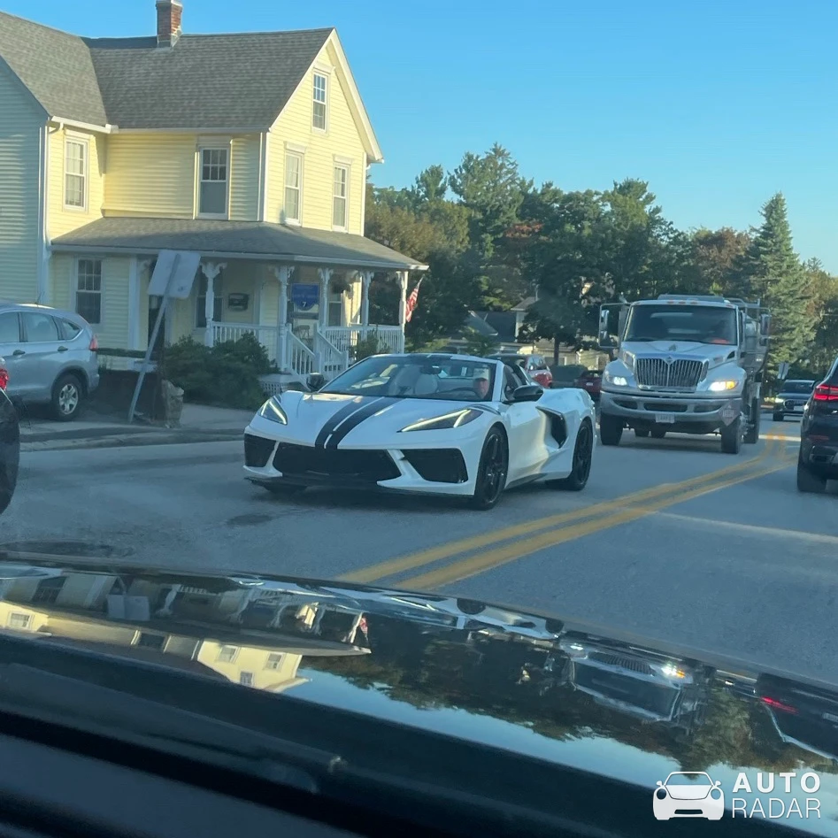 Chevrolet Corvette C8 Stingray spotted in Cambridge