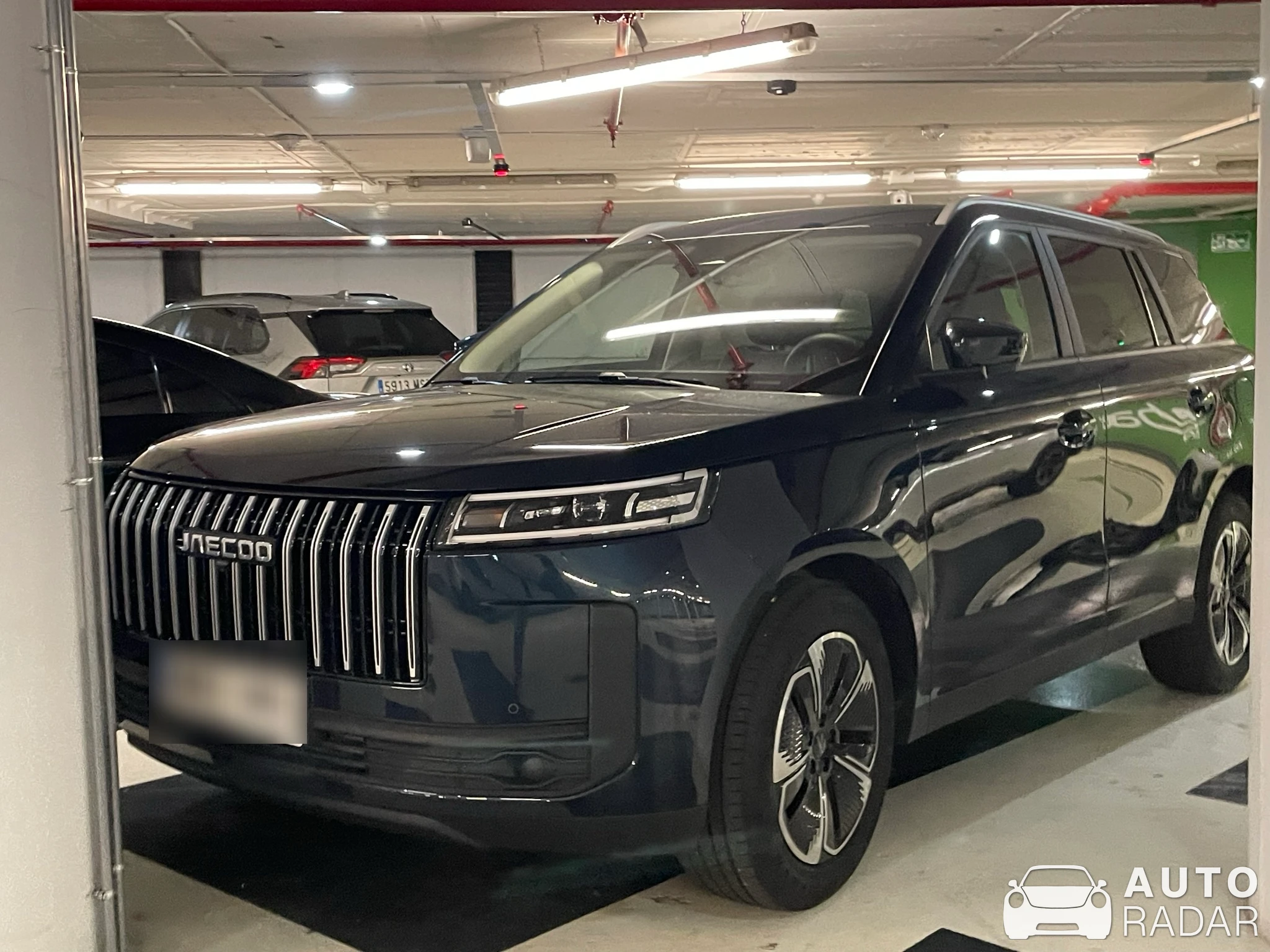 Jaecoo J7 spotted in Barcelona