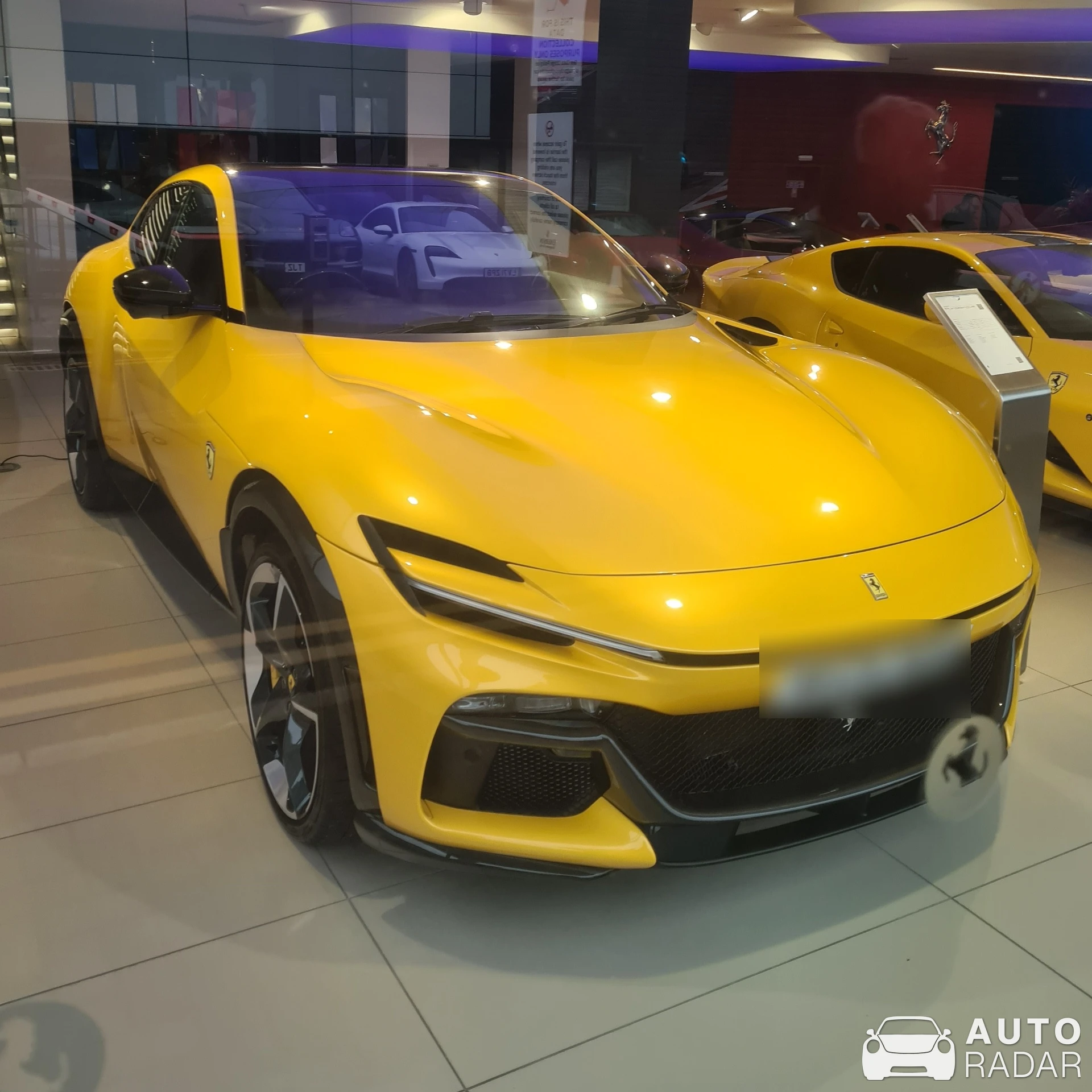 Ferrari Purosangue spotted in Handforth, United Kingdom