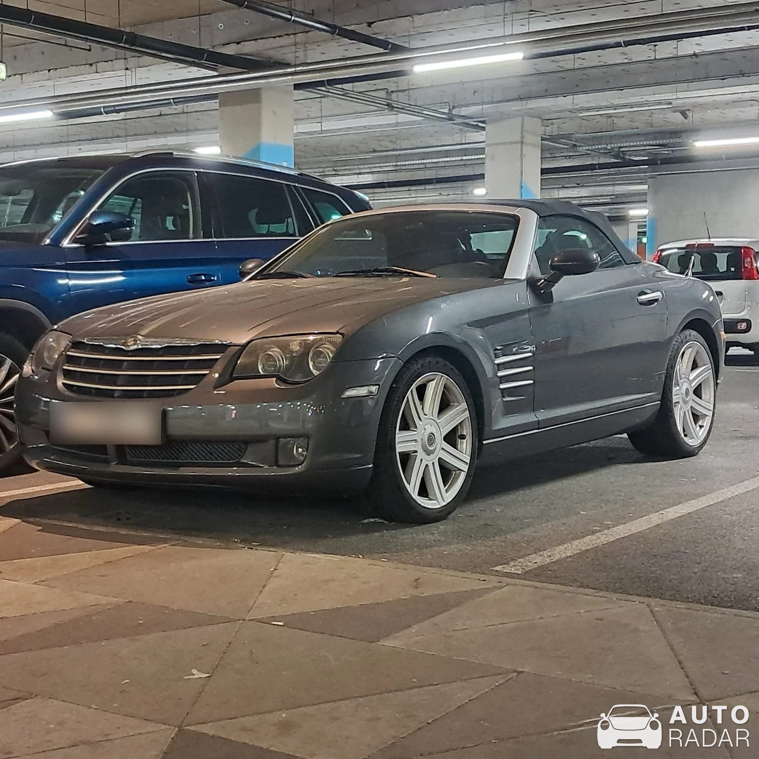 Chrysler Crossfire Roadster spotted in Zagreb