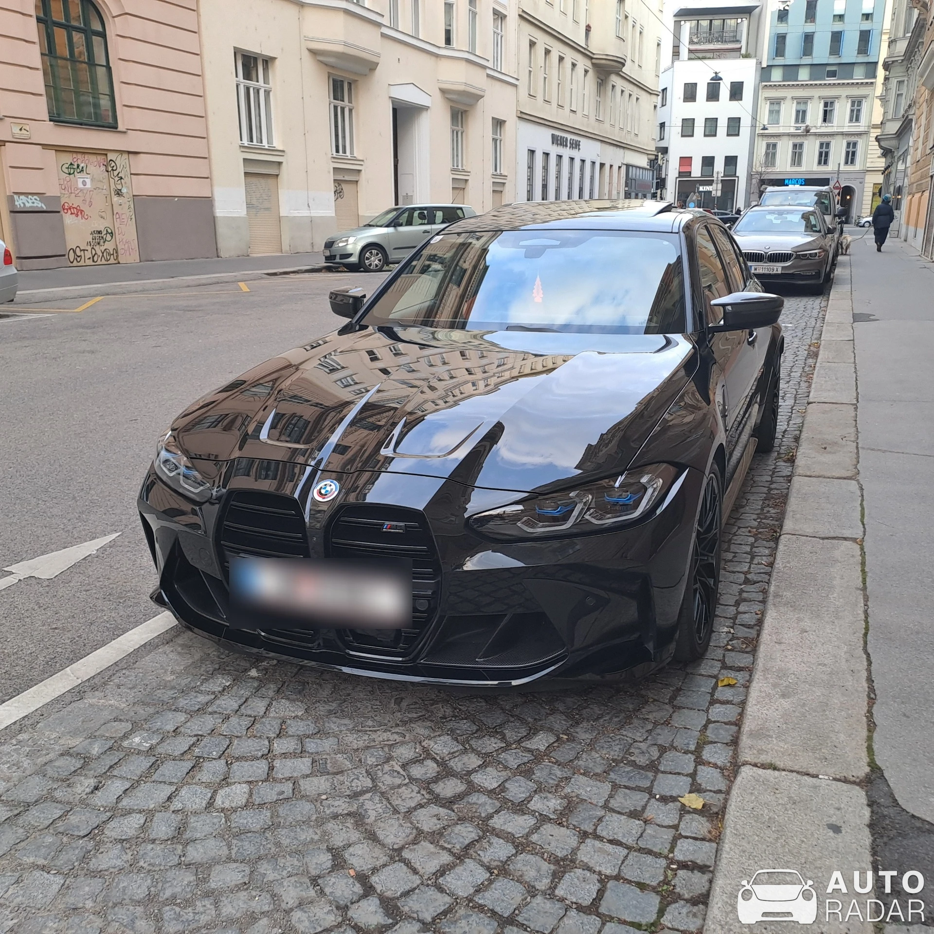 BMW M3 G80 Sedan Competition spotted in Wien, Austria