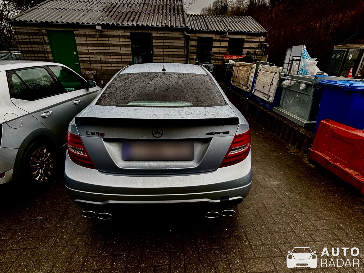 Mercedes-AMG C 63 Sedan W204 spotted in Liège