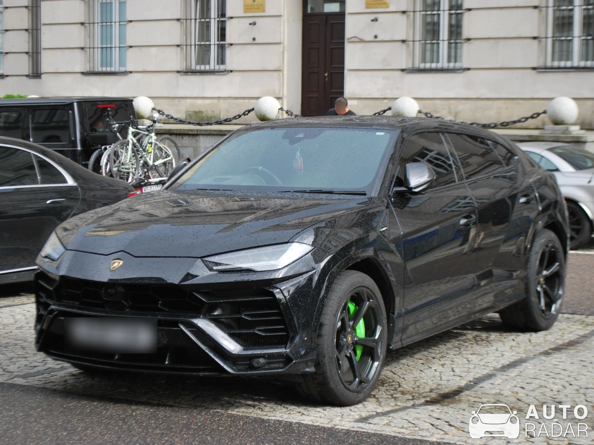 Lamborghini Urus spotted in Warszawa, Poland