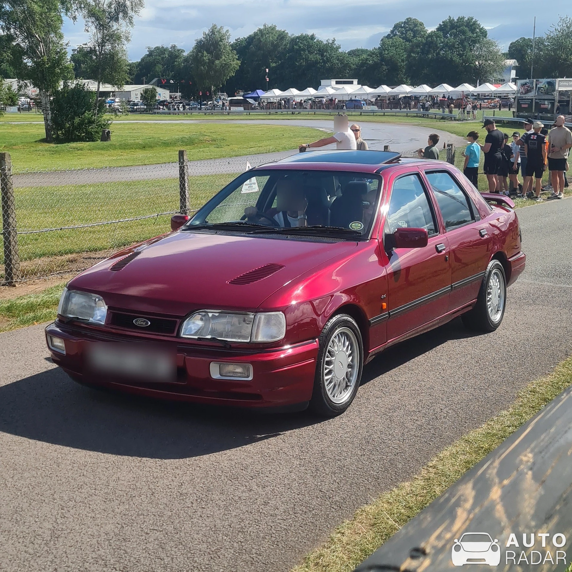 Ford Sierra Sapphire RS Cosworth spotted in Tarporley