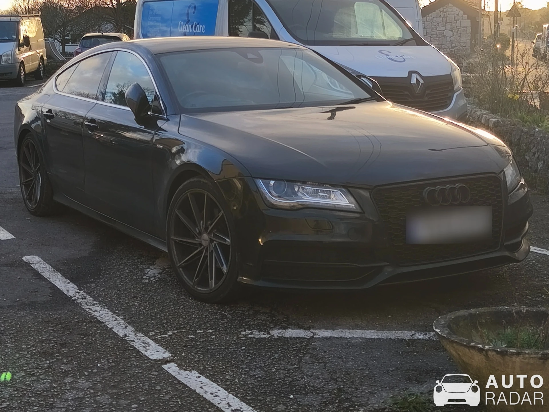 Audi A7 spotted in Carnforth