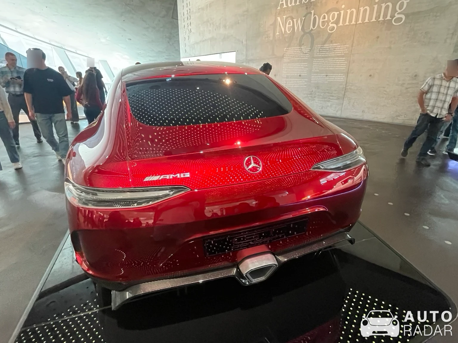 Mercedes-AMG GT S C190 Atarius Concept Diamante spotted in Stuttgart