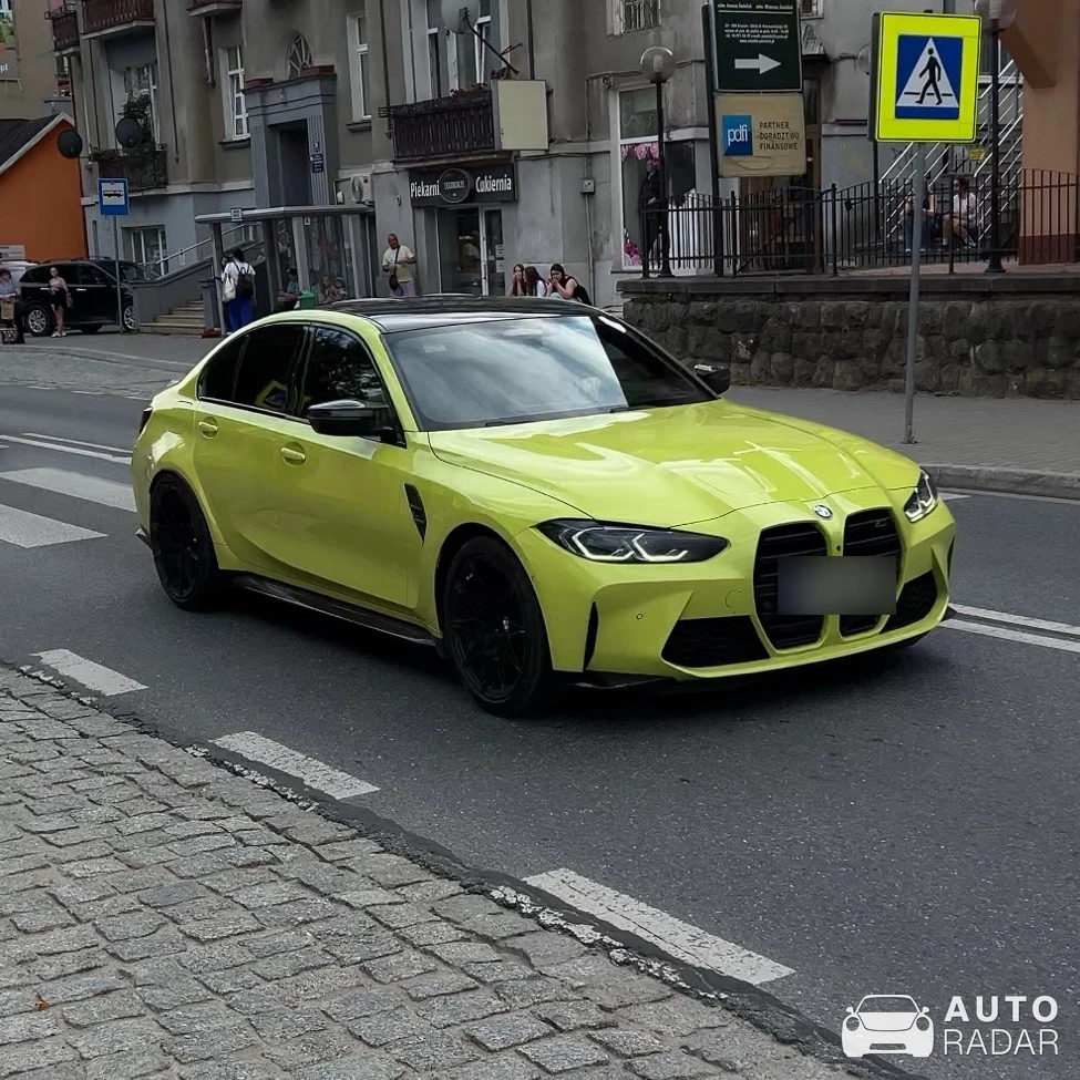 BMW M3 G80 Sedan Competition spotted in Krynica-Zdrój