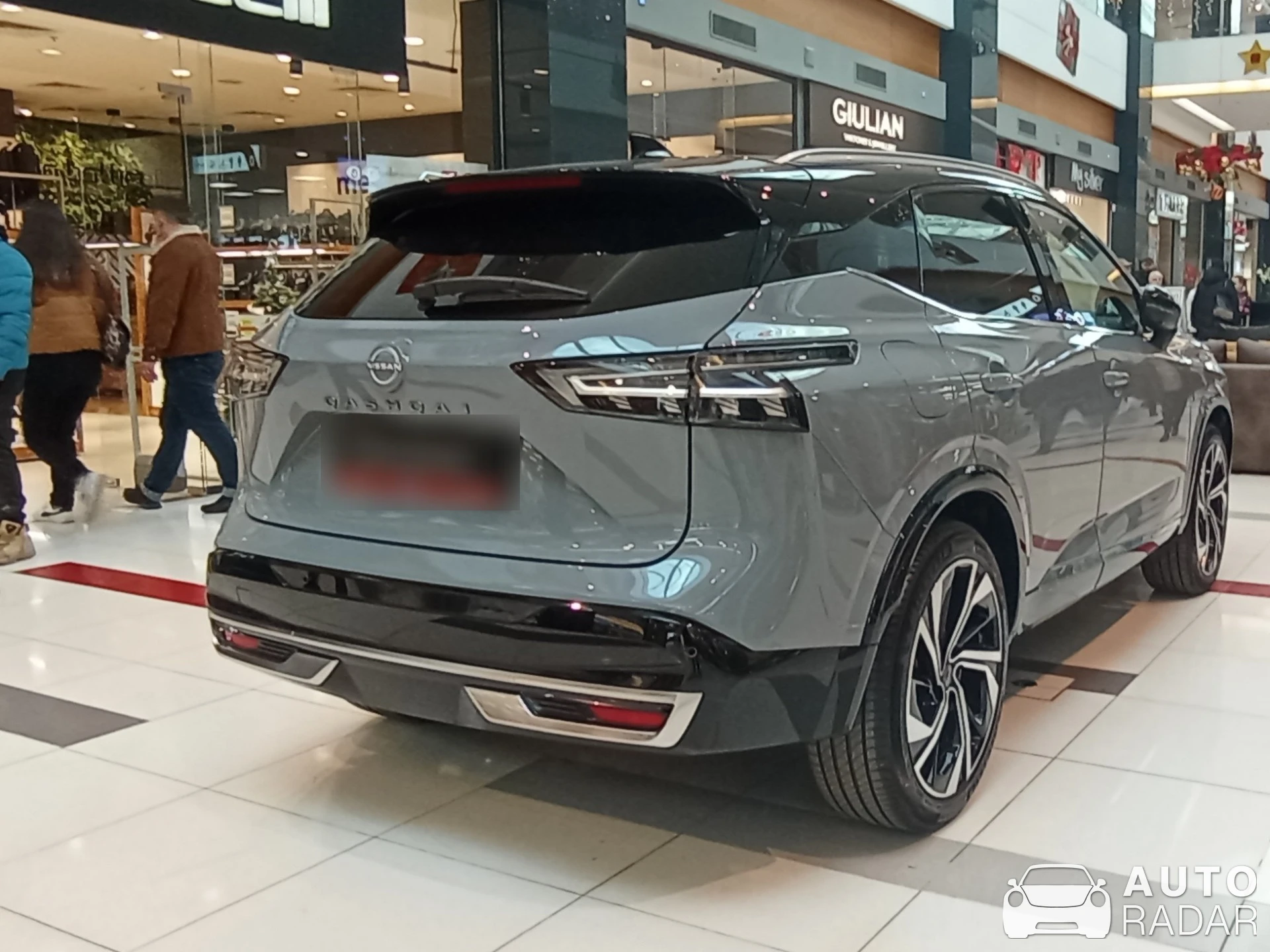 Nissan Qashqai spotted in Русе
