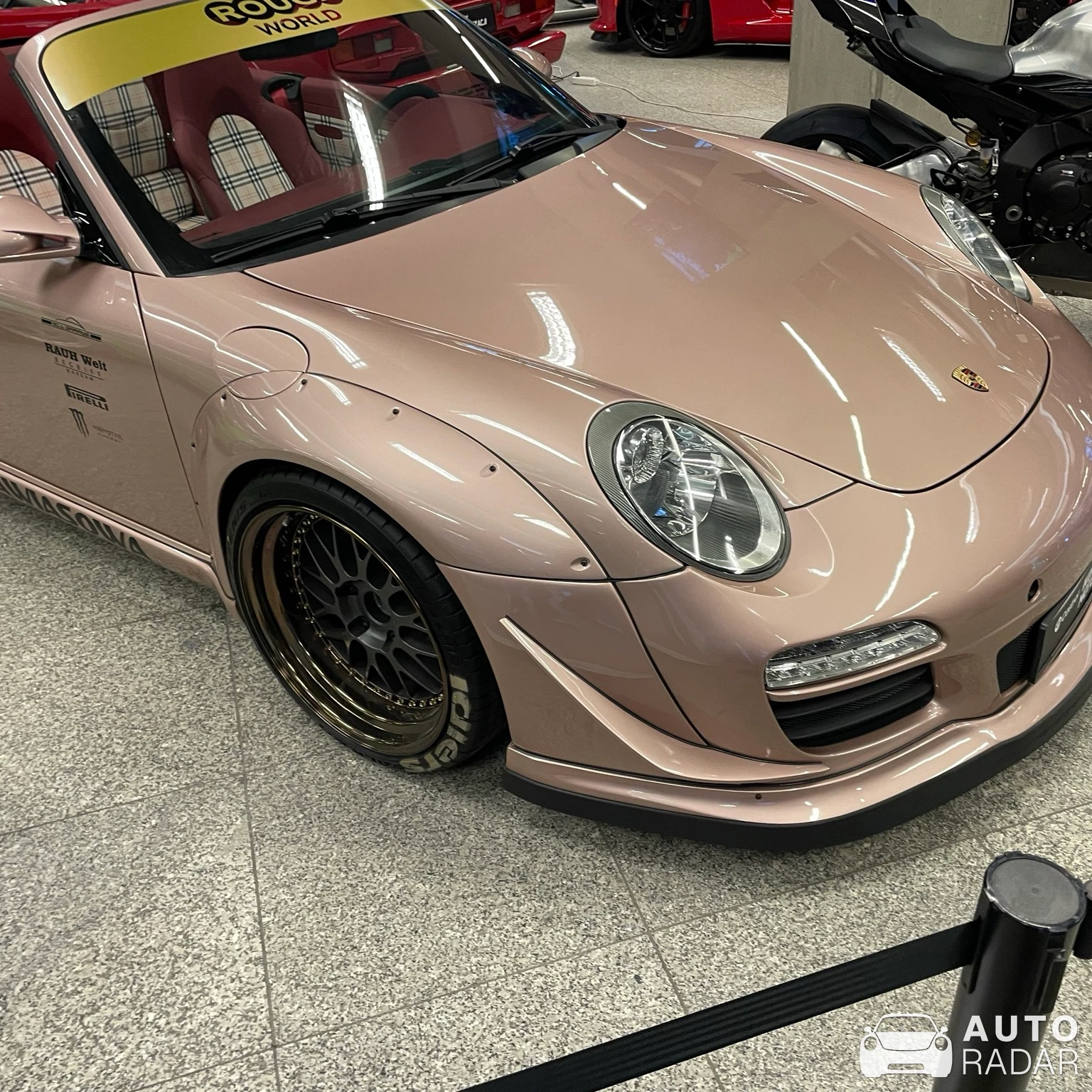 Porsche Rauh-Welt Begriff 997 Cabriolet spotted in Warszawa