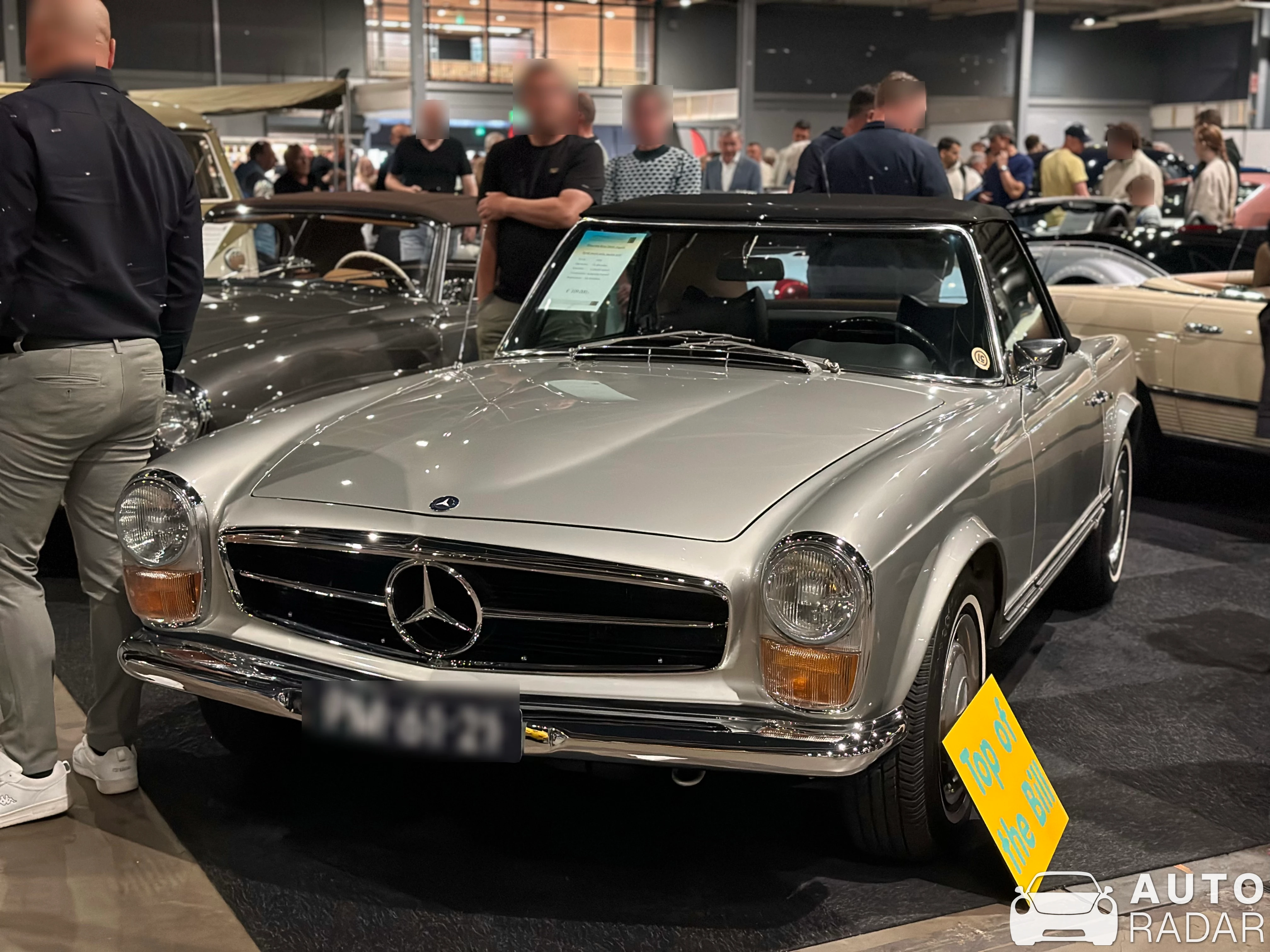 Mercedes-Benz W113 spotted in Utrecht