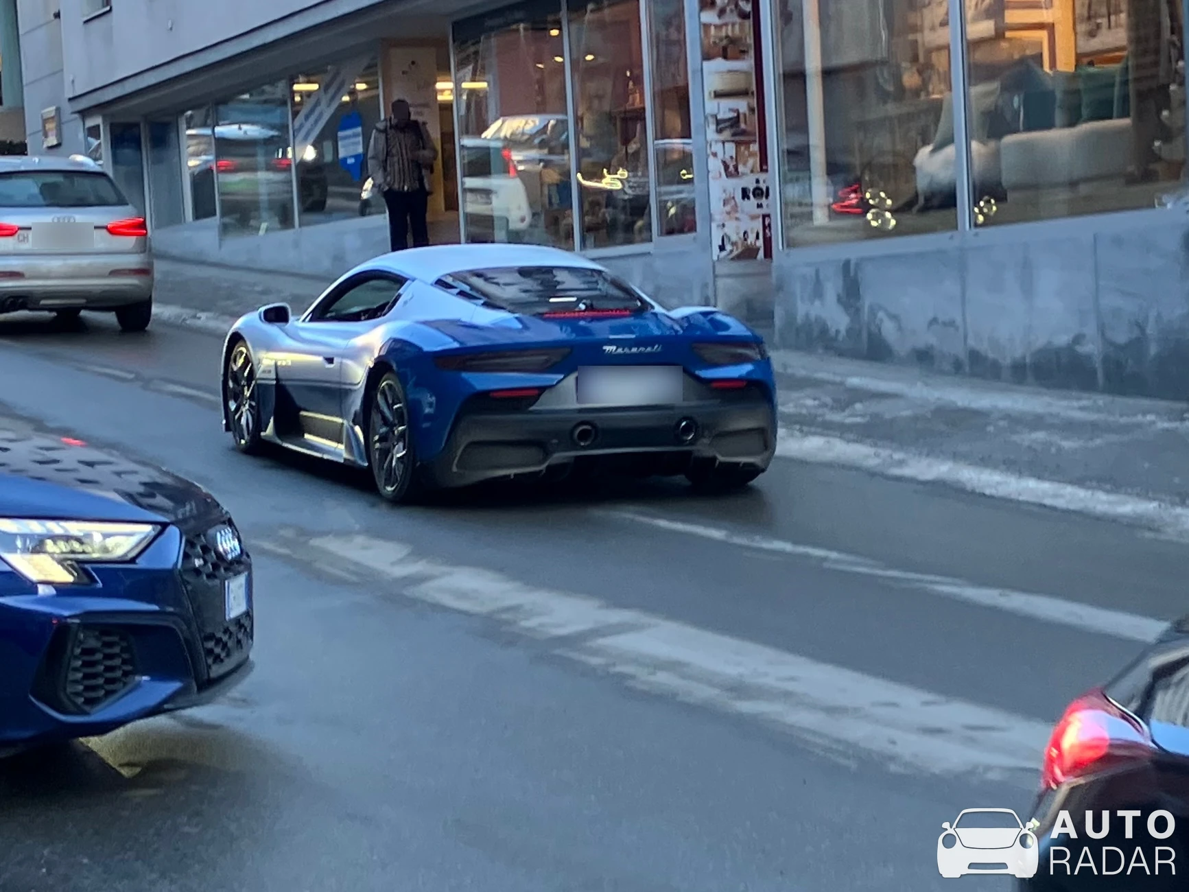 Maserati MC20 Icona spotted in St. Moritz