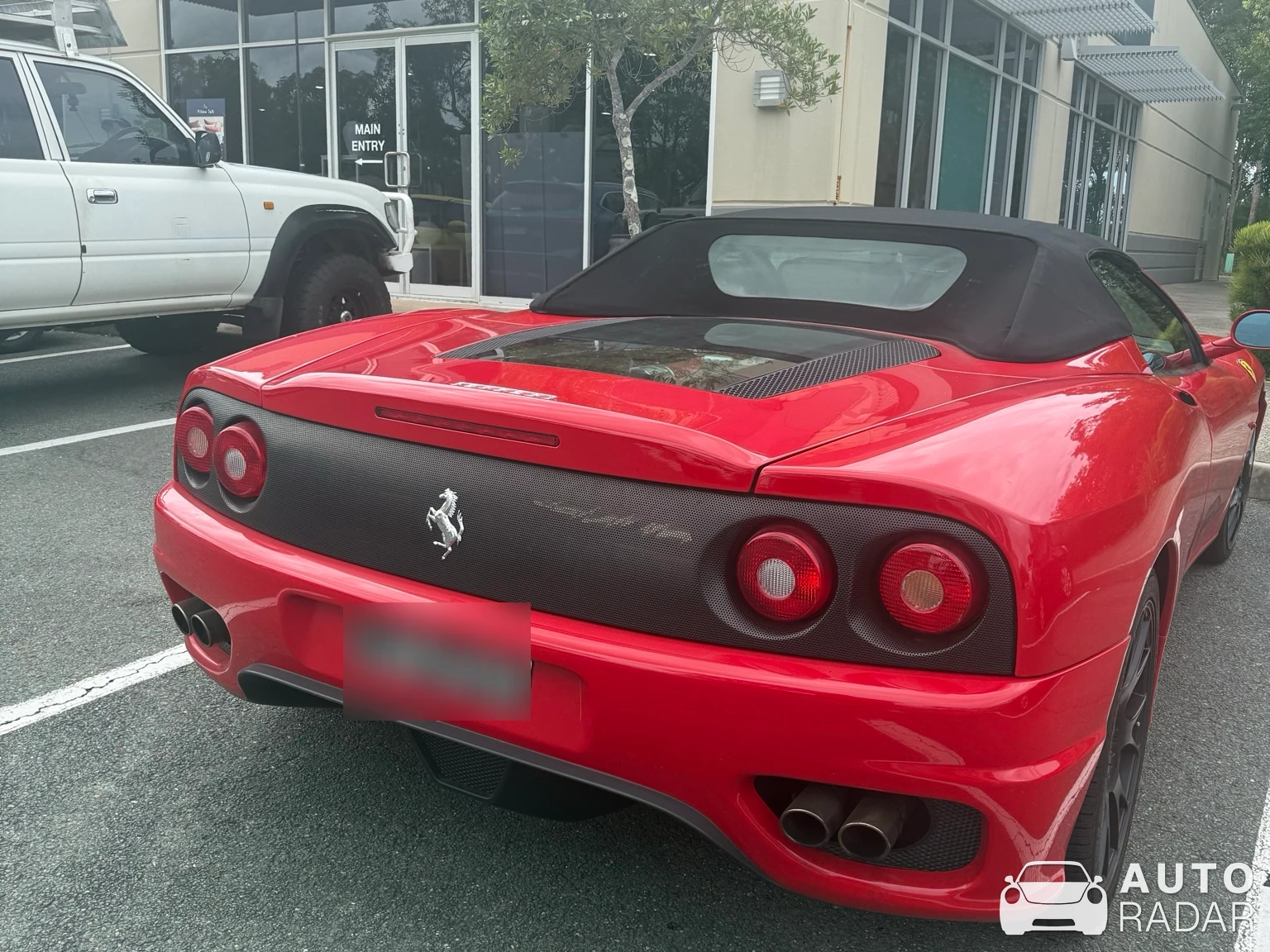 Ferrari 360 Spider spotted in Noosa Heads