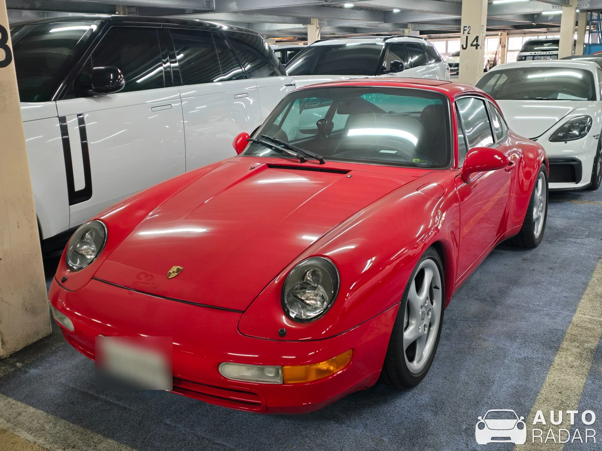 Porsche 993 Carrera 4 spotted in Seocho District, South Korea