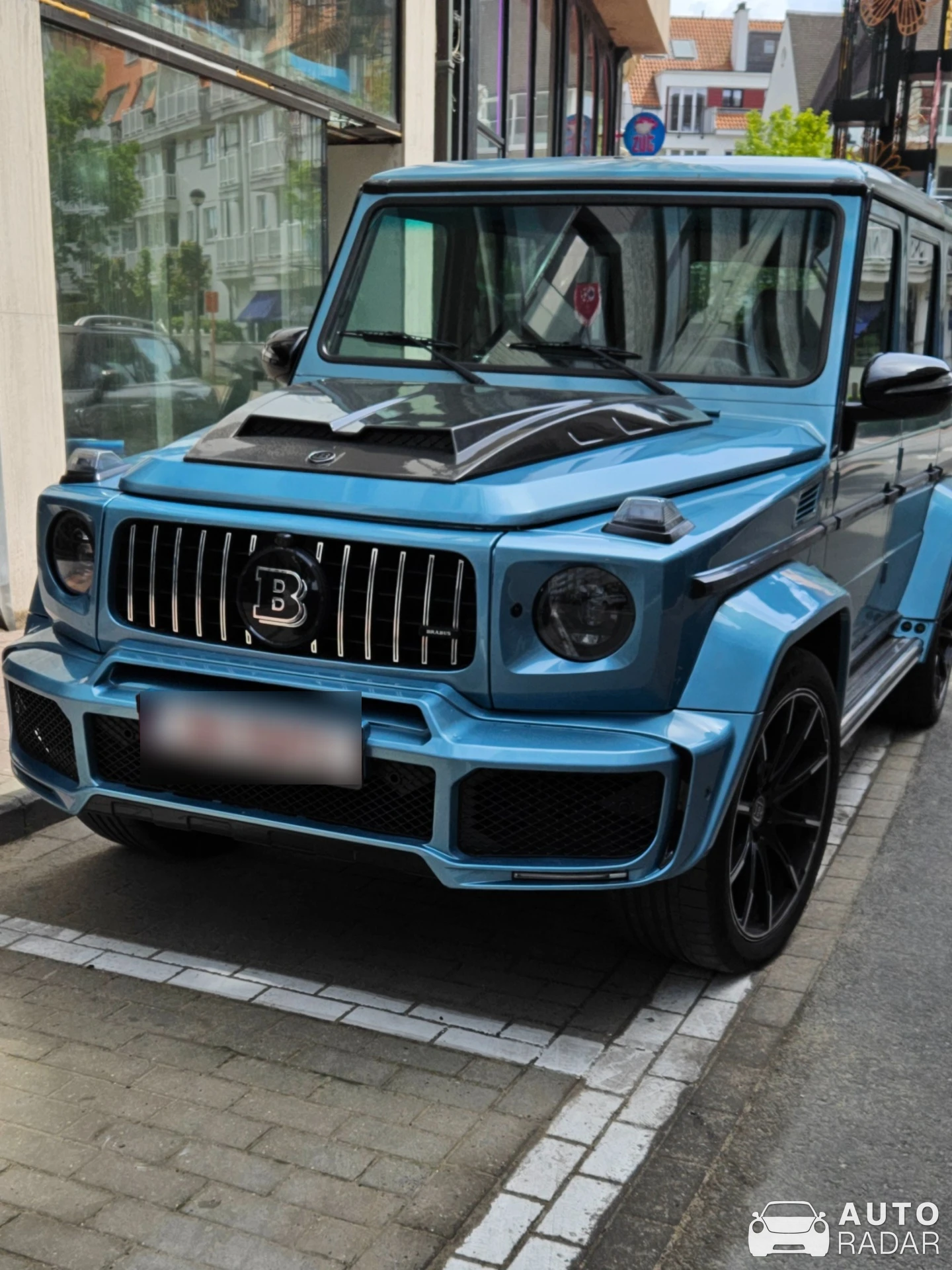 Mercedes-AMG Brabus G B40-700 Widestar W463 2018 spotted in Knokke-Heist