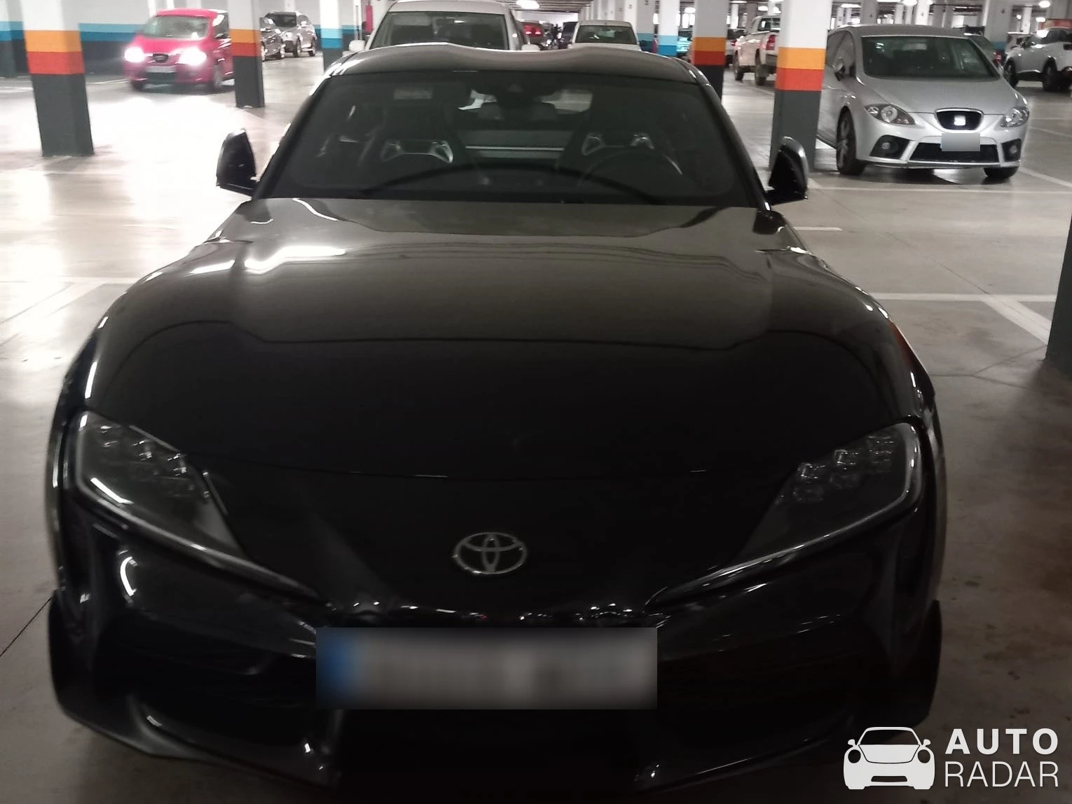 Toyota GR Supra A90 spotted in Huércal de Almería, Spain