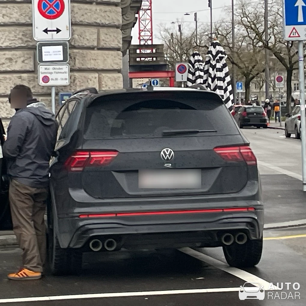 Volkswagen Tiguan spotted in Zürich