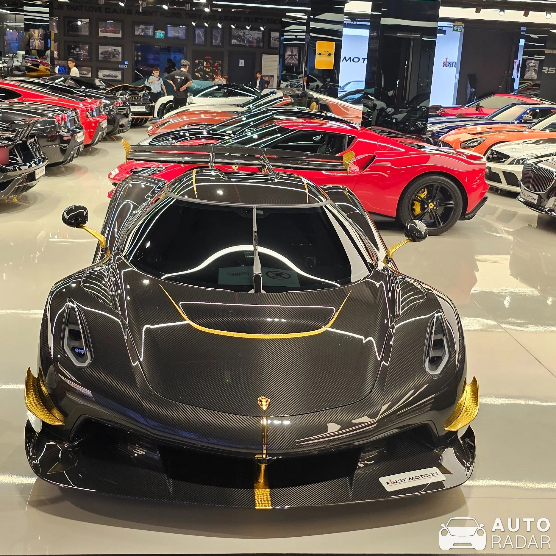 Koenigsegg Jesko Attack Odin spotted in Dubai, United Arab Emirates