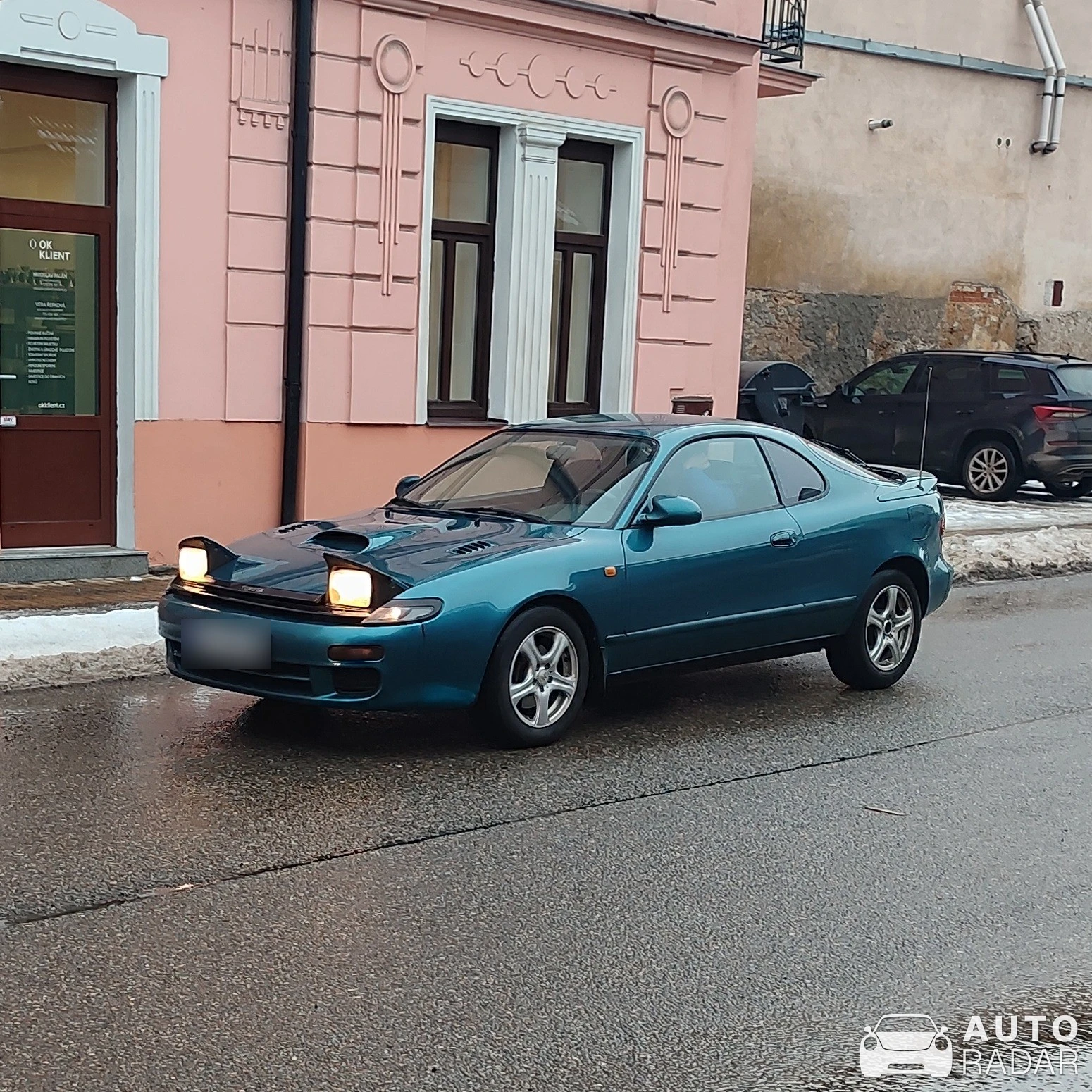 Toyota Celica spotted in Pelhřimov, Česko