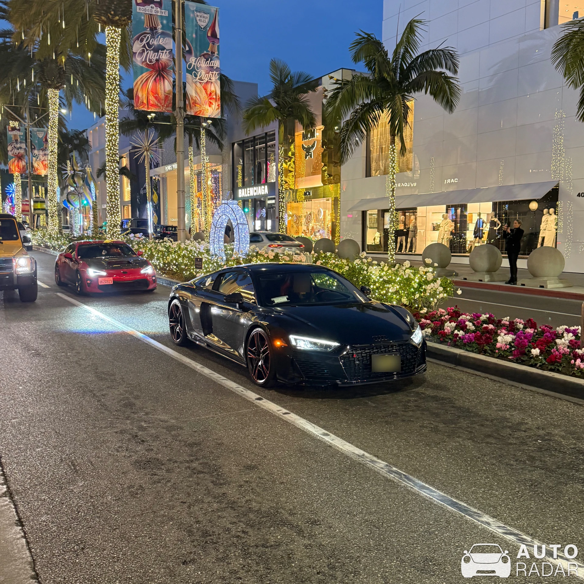 Audi R8 V10 spotted in Beverly Hills, United States