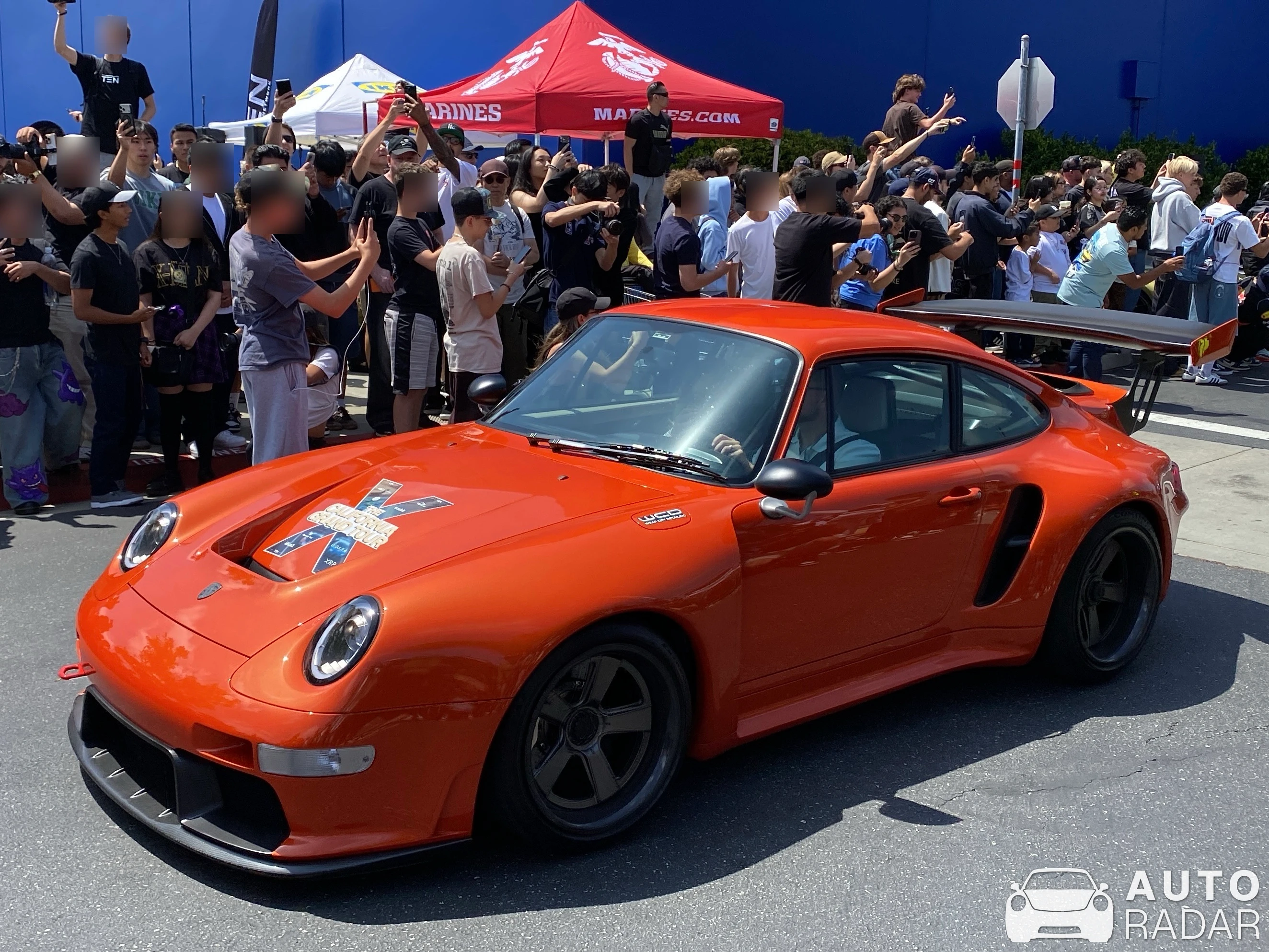 Gunther Werks Turbo spotted in Costa Mesa