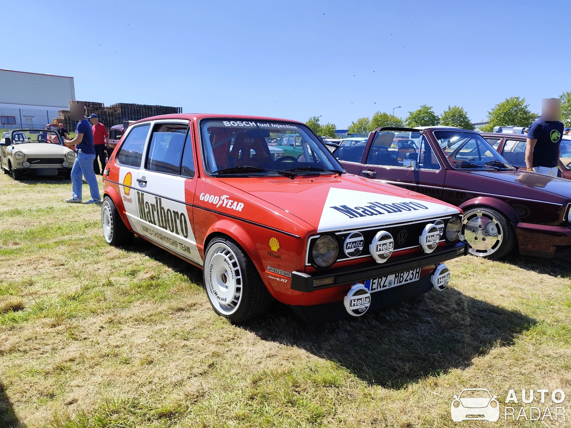 Volkswagen Golf GTI Mk1 spotted in Hartmannsdorf