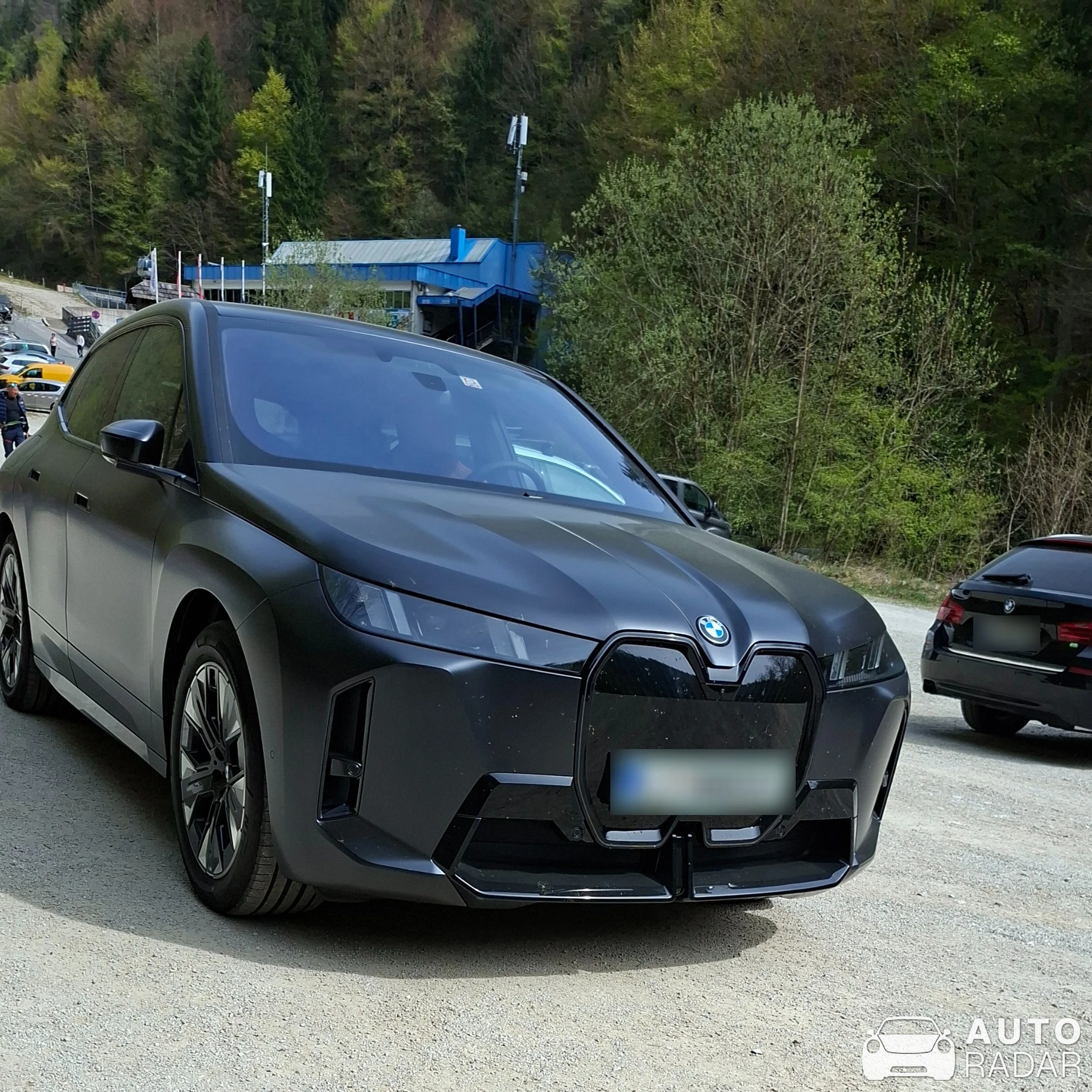 BMW iX spotted in Jezersko