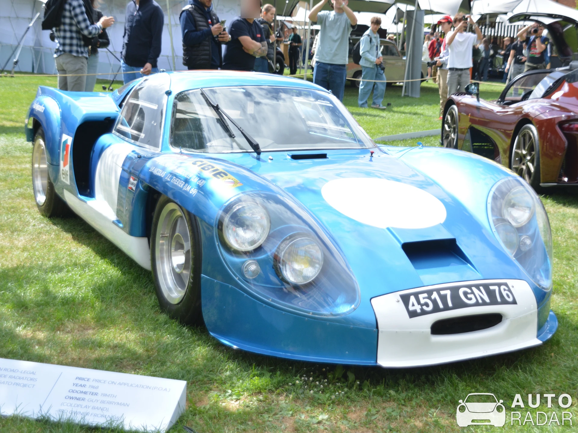 Alpine A220 spotted