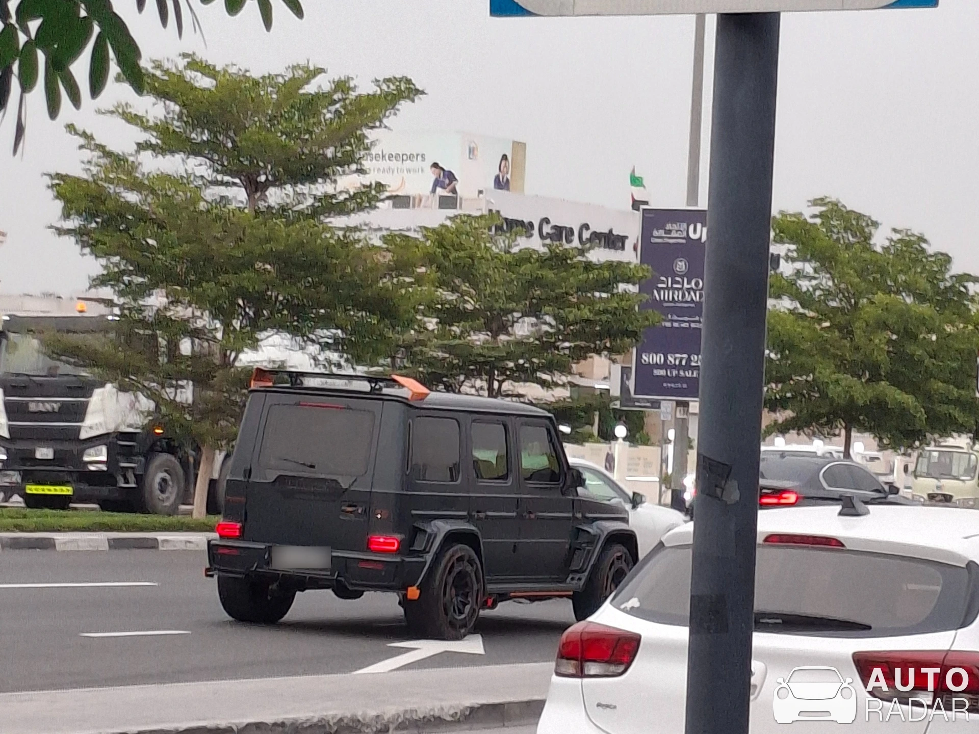 Mercedes-AMG G 63 W463 2018 Mansory x Philipp Plein Star Trooper spotted in Dubai